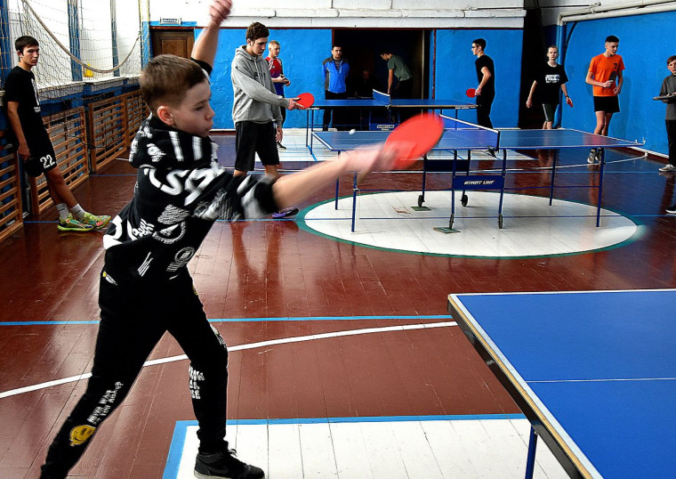 В Алтайском районе состоялся первый этап турнира по настольному теннису среди школьников Алтайского района.