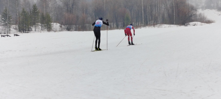 Лыжные соревнования состоялись в любую погоду!.