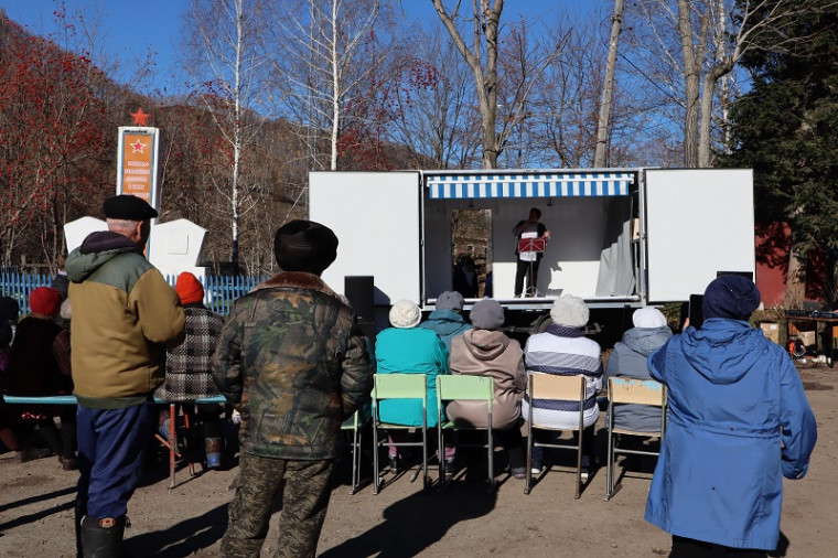 Автоклуб МБУК «МКЦ» Алтайского района совершил первый выезд.