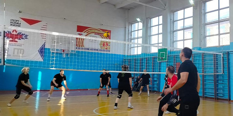 Волейбольные баталии в Алтайском районе .